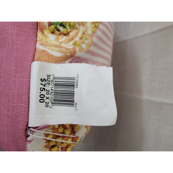 Lacourte 20″ x 20″ Home is Where Mom Is Decorative Pillow, Multi - Picture 6 of 6